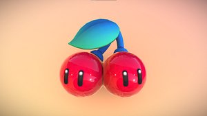 3D Double Cherry - Super Mario 3D World