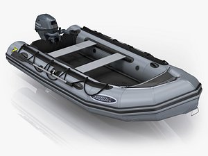 Inflatable boat Zodiac Mark-2 and Yamaha F15 portable outboard engine