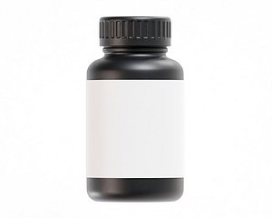 Supplement Bottle 3D model