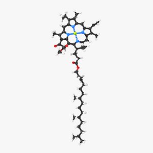 3D chlorophyll-b