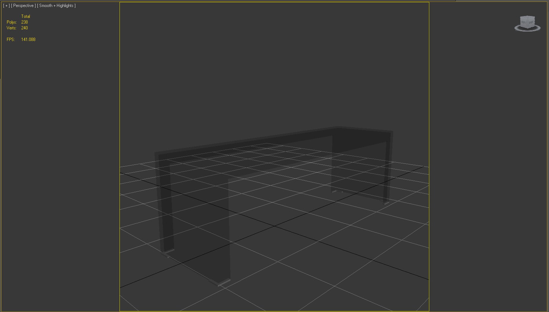 3D Model Kartell Invisible Table - TurboSquid 1215510
