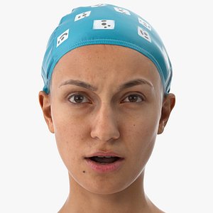 3D Joy Human Head Fear Clean Scan