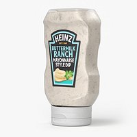 Heinz Buttermilk Ranch Mayonnaise Style Dip Bottle