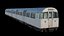 Modelo 3D de un vagón de metro moderno