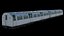 Modelo 3D de un vagón de metro moderno