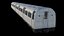 Modelo 3D de un vagón de metro moderno