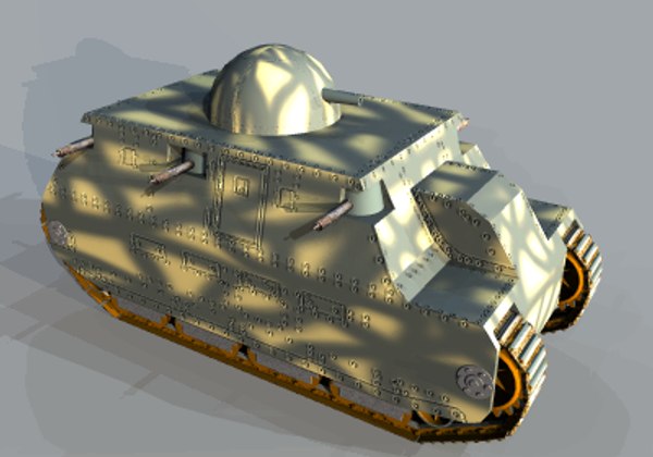 3ds tanks ww1