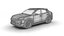 Porsche Cayenne E-Hybrid Black Edition Coupé 2026 modelo 3d