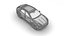 Porsche Cayenne E-Hybrid Black Edition Coupé 2026 modelo 3d