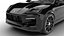 Porsche Cayenne E-Hybrid Black Edition Coupé 2026 modelo 3d