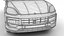 Porsche Cayenne E-Hybrid Black Edition Coupé 2026 modelo 3d