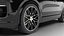 Porsche Cayenne E-Hybrid Black Edition Coupé 2026 modelo 3d