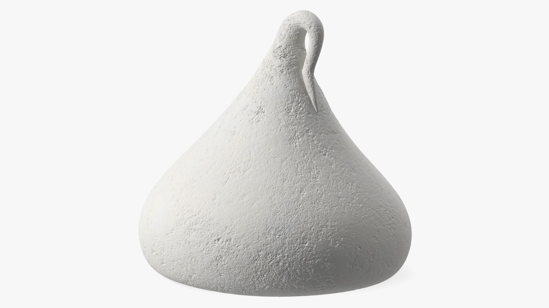 Vanilla Meringue Cookie Smooth 3D model preview