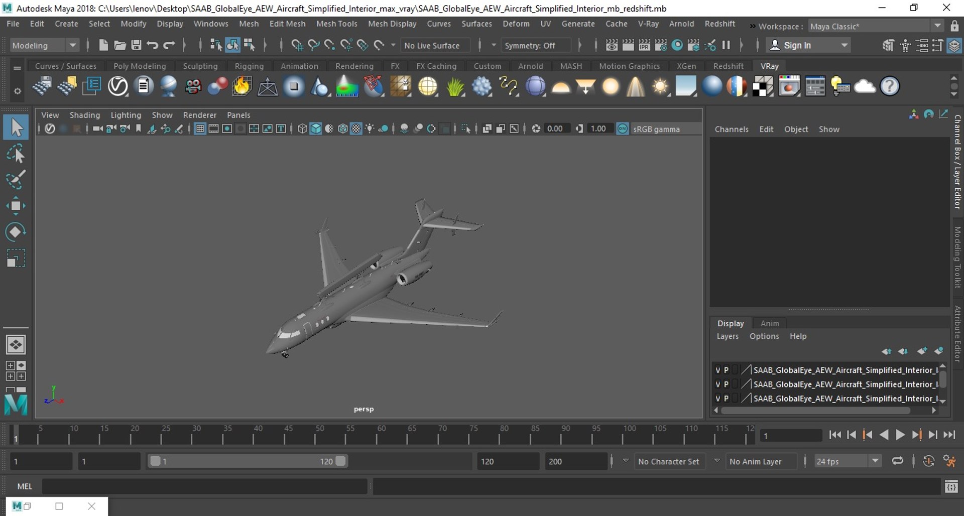 SAAB GlobalEye AEW Aircraft Simplified Interior 3D model https://p.turbosquid.com/ts-thumb/XS/C3e4nt/ki/saab_globaleye_aew_aircraft_simplified_interior_1012/jpg/1740115621/1920x1080/fit_q87/c9bc8f36bbea11791ca45340849678fdf478985a/saab_globaleye_aew_aircraft_simplified_interior_1012.jpg