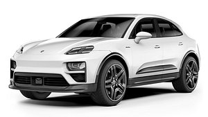 Porsche Macan Turbo 2025 3D model
