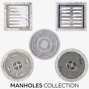 3D manhole hole
