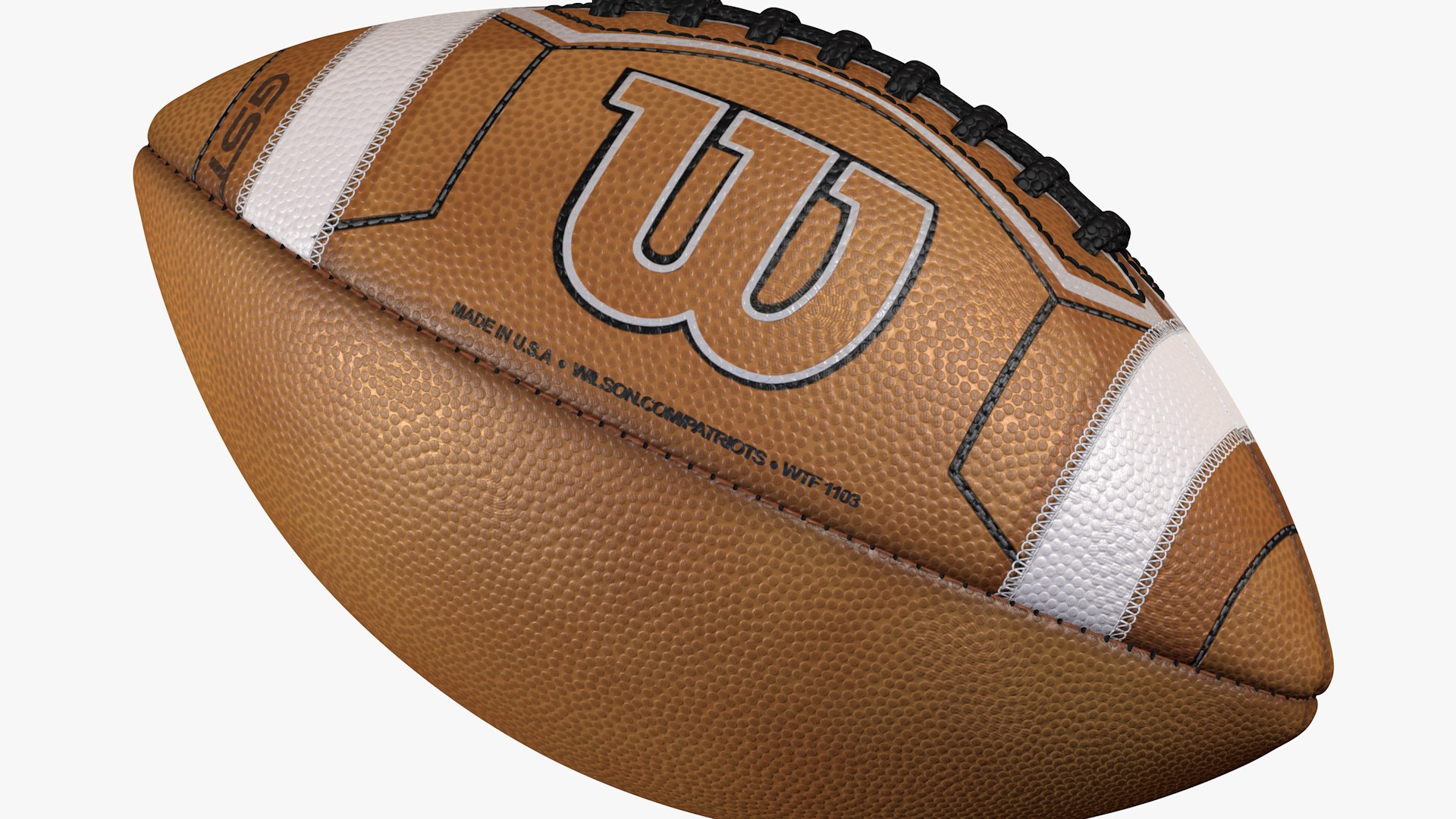 Wilson GST Prime Official Football - Hibbett