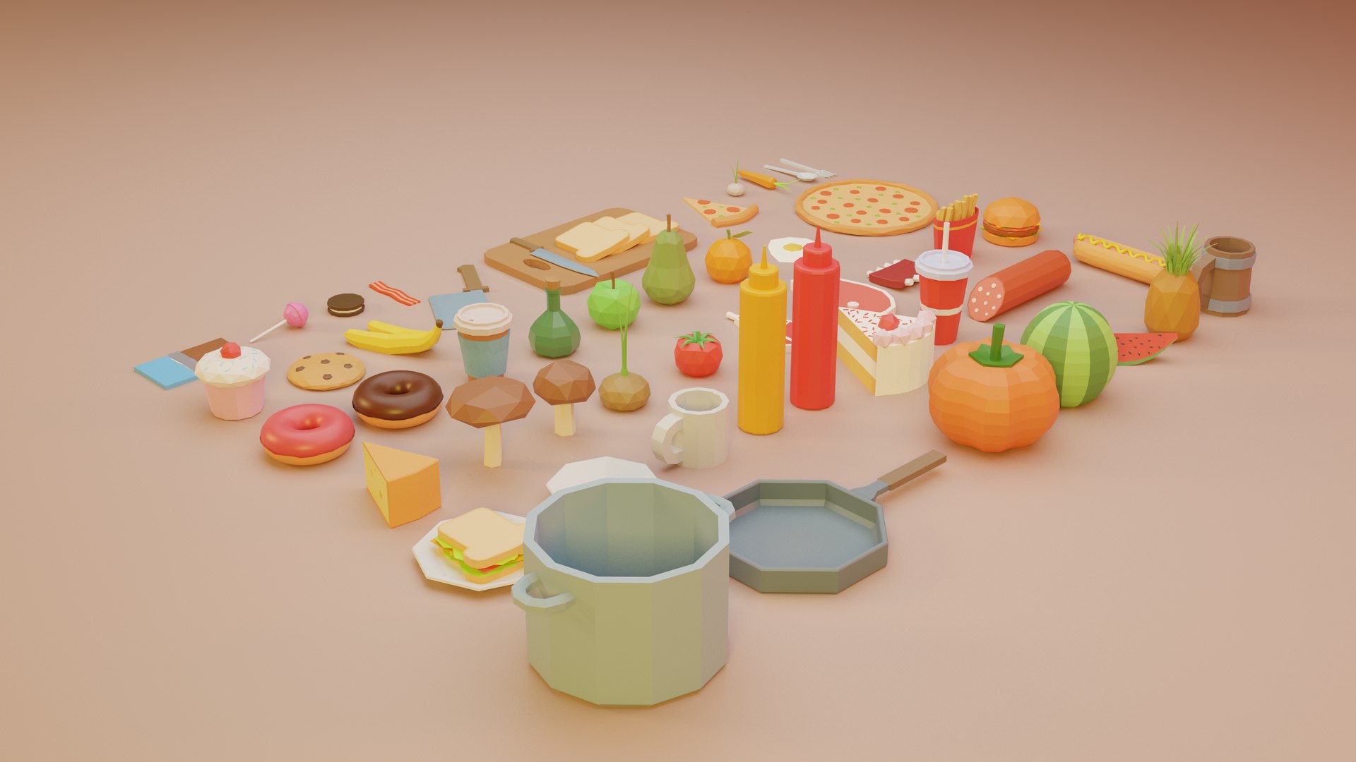 Assets Pack Games Model - TurboSquid 1497756
