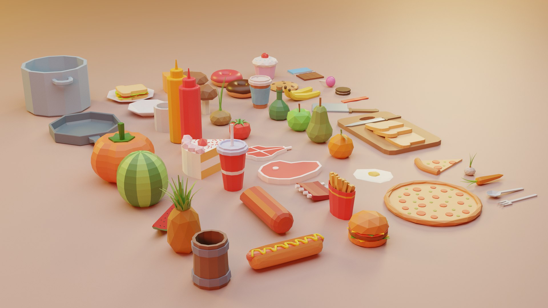 Assets Pack Games Model - TurboSquid 1497756