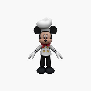 3D model Mickey Mouse