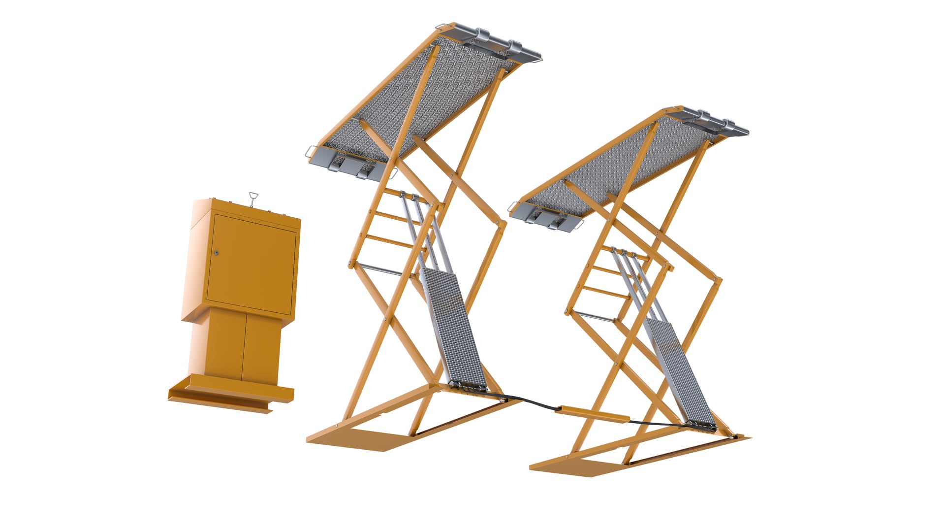 Car Lifts Collection 3D model https://p.turbosquid.com/ts-thumb/XS/I5RG0l/dn/automotivehighrisescissorlift15/jpg/1727962979/1920x1080/fit_q87/4e399c95d7b5a78b8a14c5de9b72fcfc64ee7d1b/automotivehighrisescissorlift15.jpg