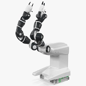 dual arm collaborative robot 3D model