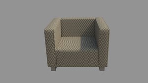 Sofa Single 3D model