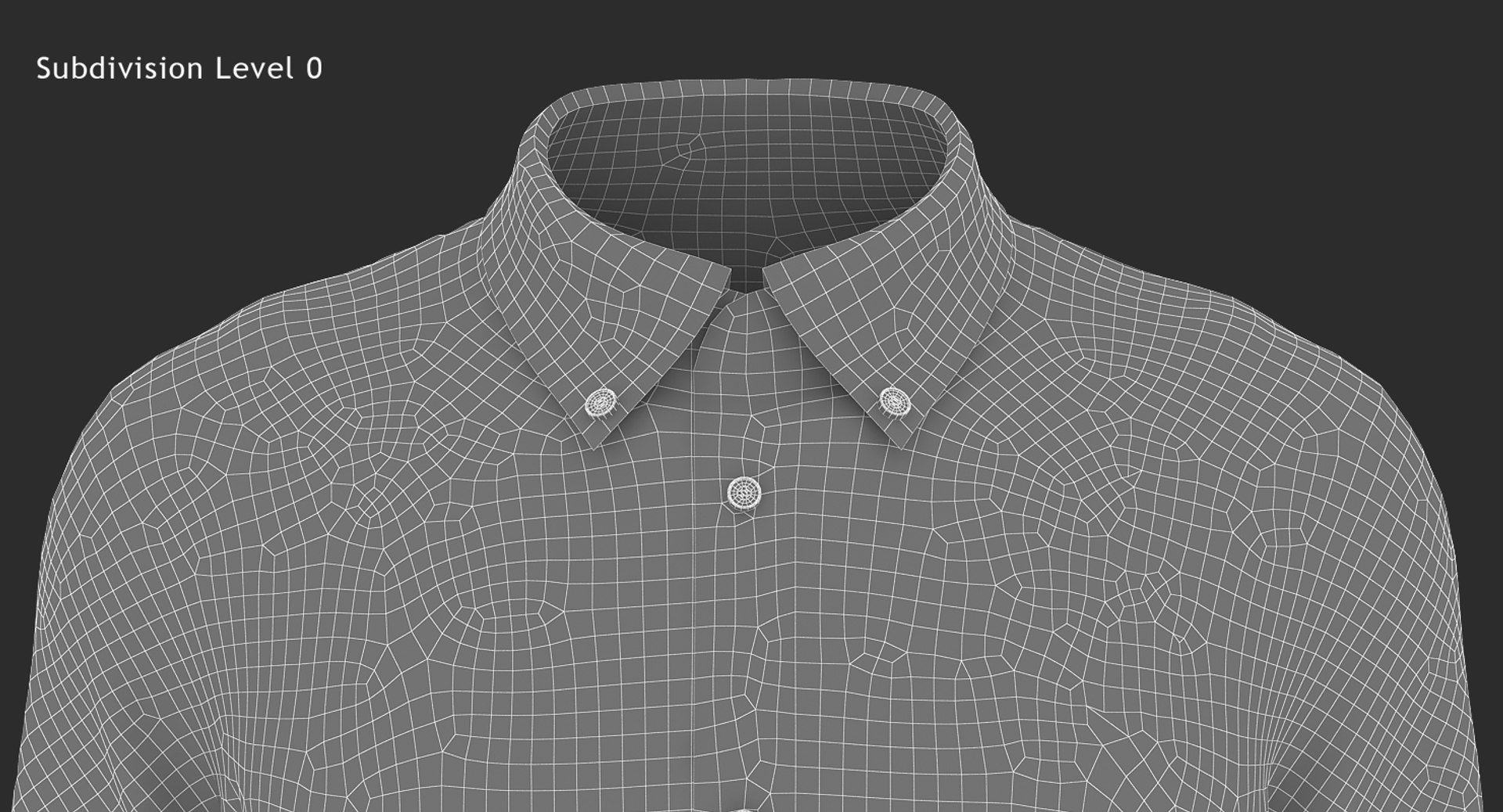 3D classic man shirt plaid model https://p.turbosquid.com/ts-thumb/XS/O5LKr7/oEn22uUu/wire11/png/1542623298/1920x1080/fit_q87/8be17d6d2b92429a186eb8c3930dfa1799d9756d/wire11.jpg