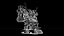 Battle Mecha With Tank Tracks 3D Model