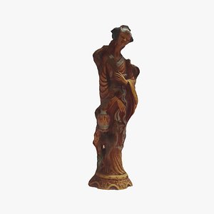 Chinese woman statue