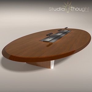Oval Conference Room Table