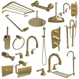 3D THG estrela bathroom fixtures model
