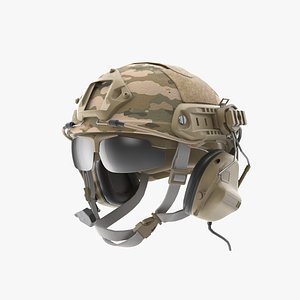 Tactical Helmet 3D model