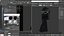Aviator Goggles Hat Scarf Set - Noir - Game Asset