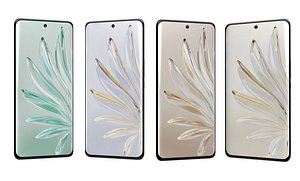 3D Honor 70 Pro All Colors