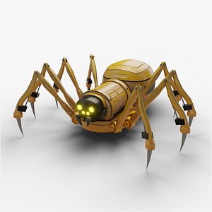 3D spider mechanical mecha