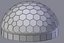 round hexagon dome