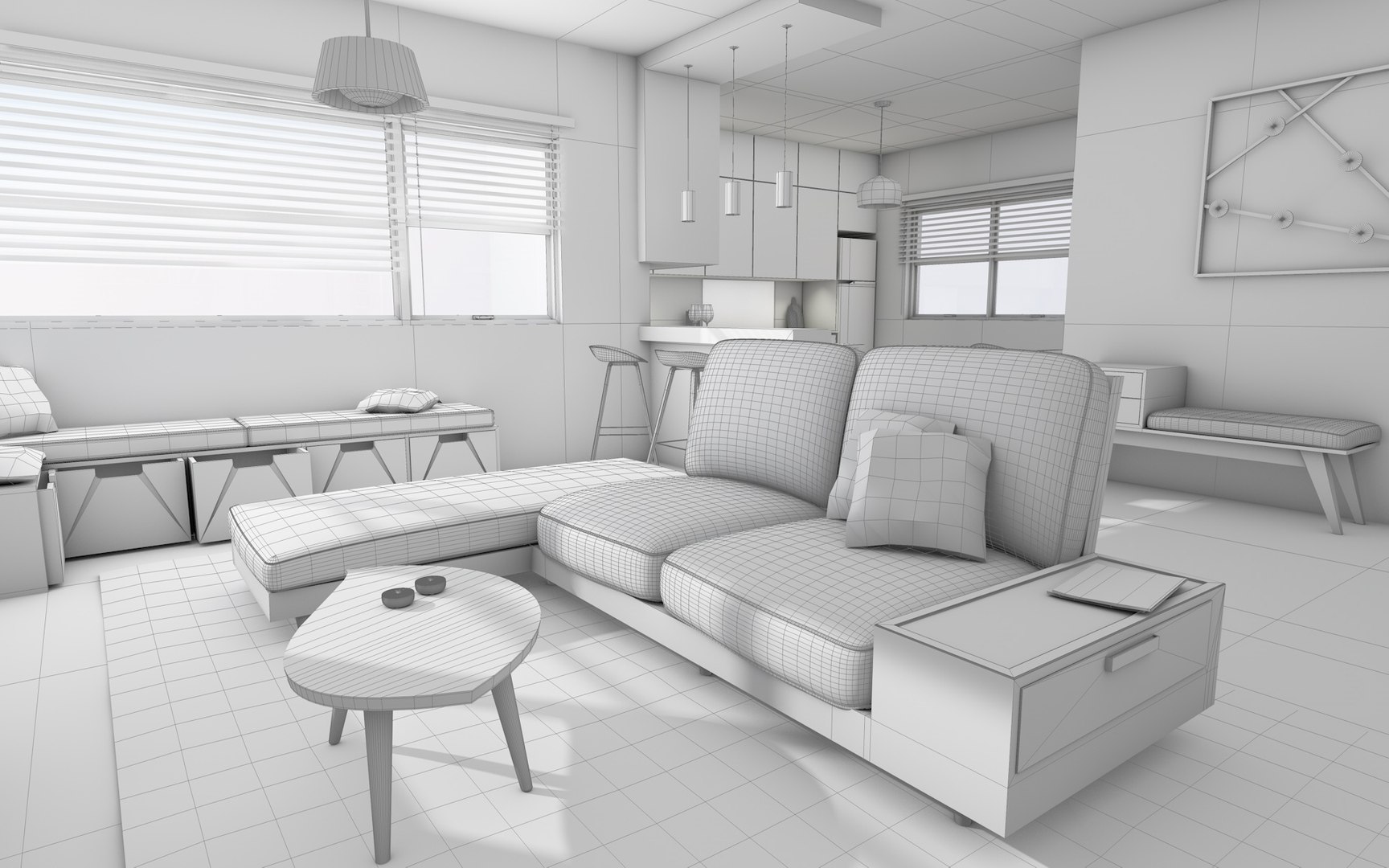 House Interior 1 - Two Storey 3D - TurboSquid 2019187