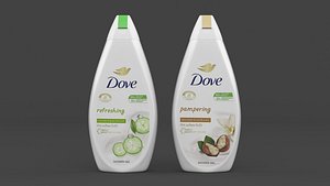 Dove Shower Gel 3D model