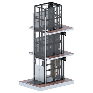 Lift KB-500 3D model