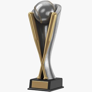 Baseball Trophy 3D model