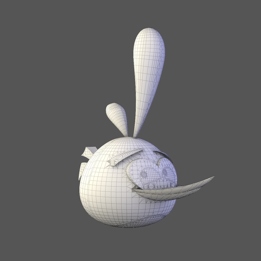 3d Angry Birds Model