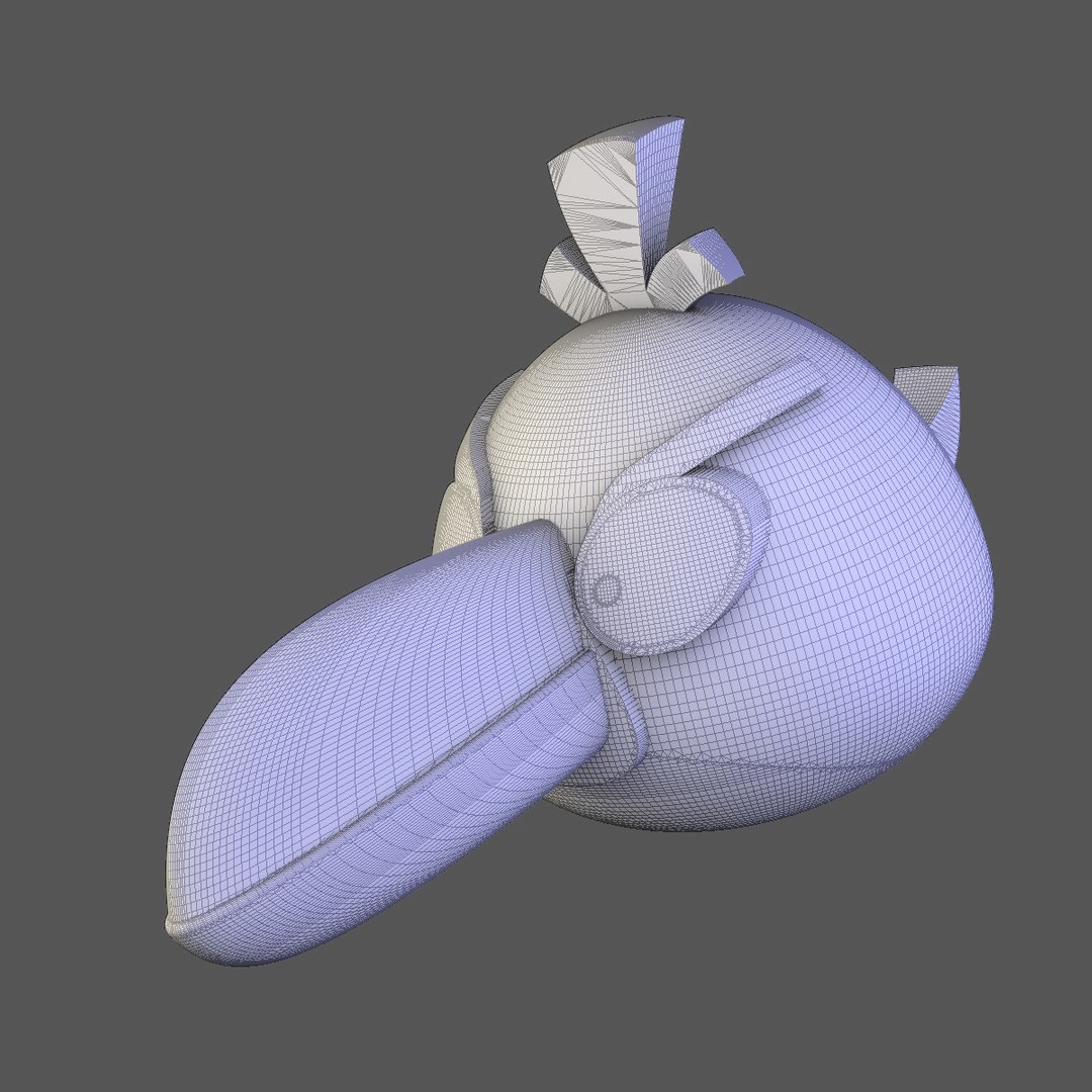 3d Angry Birds Model
