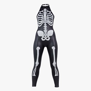 3D Skeleton Jumpsuit Remastered model
