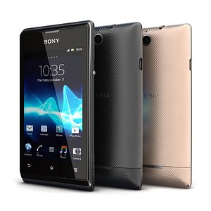 3d c4d sony xperia e dual
