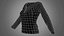 Camiseta con cuello henley Mujer