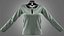 Camiseta con cuello henley Mujer
