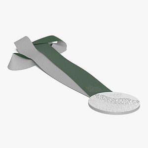 3D 2026 Olympic Second Place Medal Silver Pose