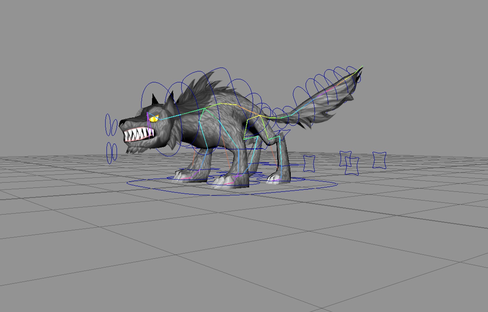 Rigged Wolf Animations 3D Model - TurboSquid 1353700