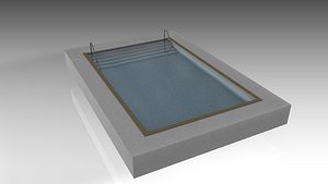swimming pool swimm 3D model